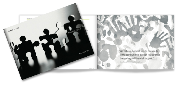 Clayton Utz - Community Connect Annual Report 2004