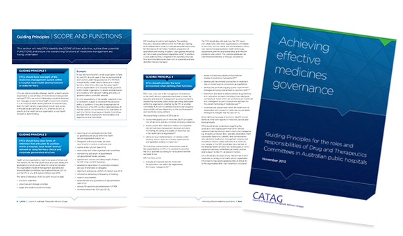 CATAG Achieving Effective Medicines Governance