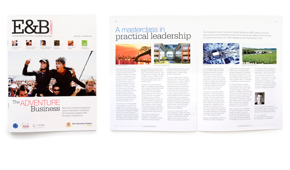 E&B Connect Alumni Newsletter Publications