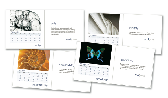 Equigroup - Desk Calendar