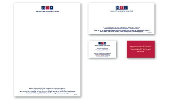 National Prescription Service Stationery