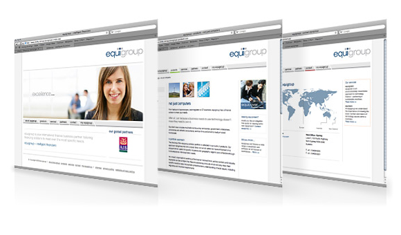 equigroup Website redesign