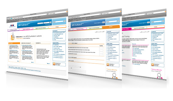 NPS Facilitators Website redesign