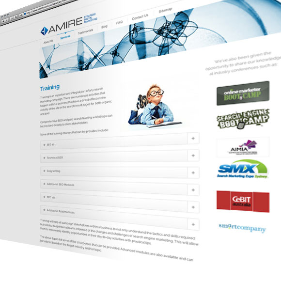 WordPress backend for easy site updates